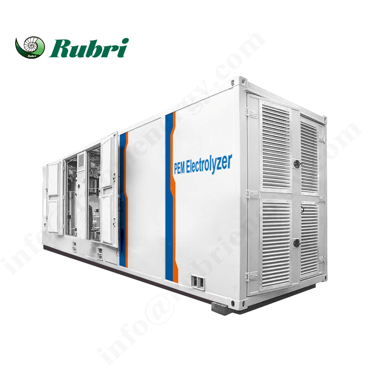 نظام التحليل الكهربائي PEM للطاقة الهيدروجينية الخضراء النظيفة 200 نيوتن متر مكعب/ساعة 1000 كيلو وات