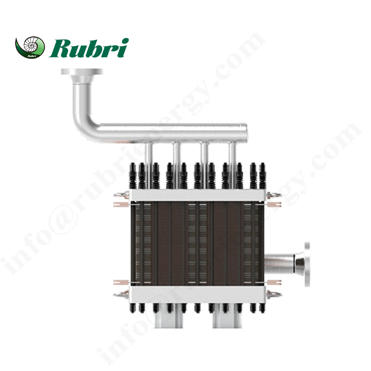 جهاز تحليل كهربائي للماء بتقنية PEM بقدرة 5 نيوتن متر مكعب/ساعة و25 كيلو وات، معدات إنتاج الهيدروجين